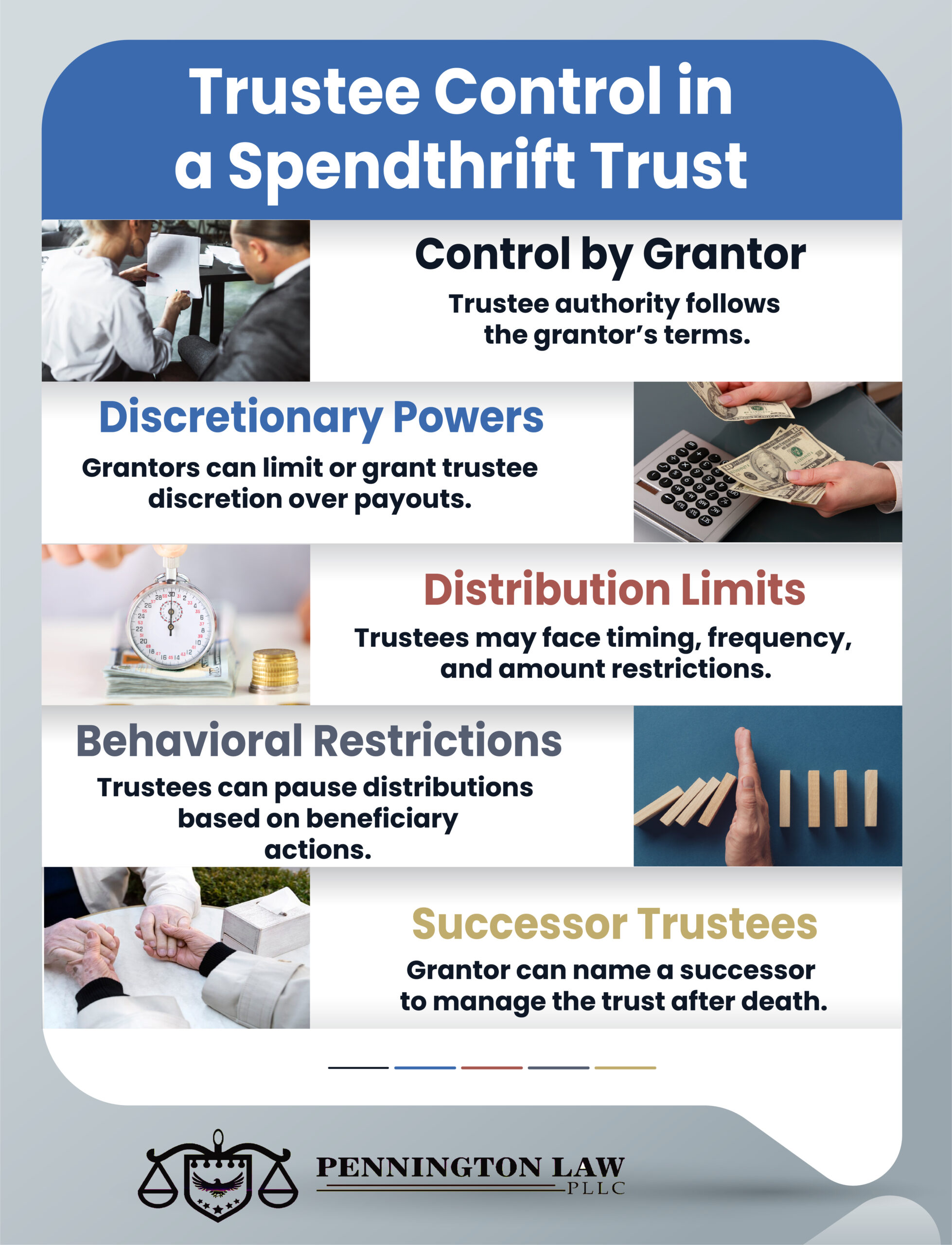 Trustee Control in Spendthrift Trust